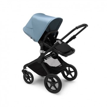 Carrito Bugaboo Fox 2 con capazo y silla capota azul Vapor