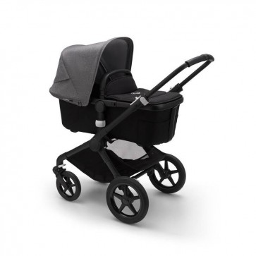 Carrito Bugaboo Fox 2 con capazo y silla capota gris