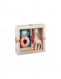 Pack regalo la girafe sophie + sonajero