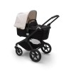 Carrito Bugaboo Fox 2 con capazo y silla capota blanca natural