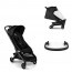 alt="Pack Bugaboo Butterfly 2 con silla, barra delantera y burbuja de lluvia"