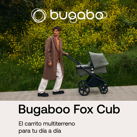 Nueva silla de bebé Bugaboo CUB en el parquecillo